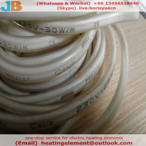 silicone insulated heating cable