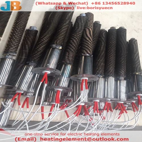 SUS 304 Escalfador tubular amb aletes